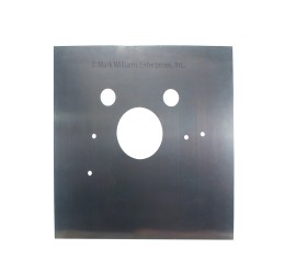 Blank Rear Motor Plate - 426 Hemi dowel pin holes